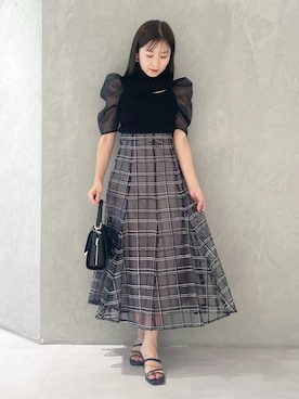 kaho さん（レディース・151cm）の夏コーディネート