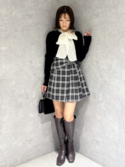 セール】U.S. POLO ASSN.別注アシメプリーツスカパン（スカート