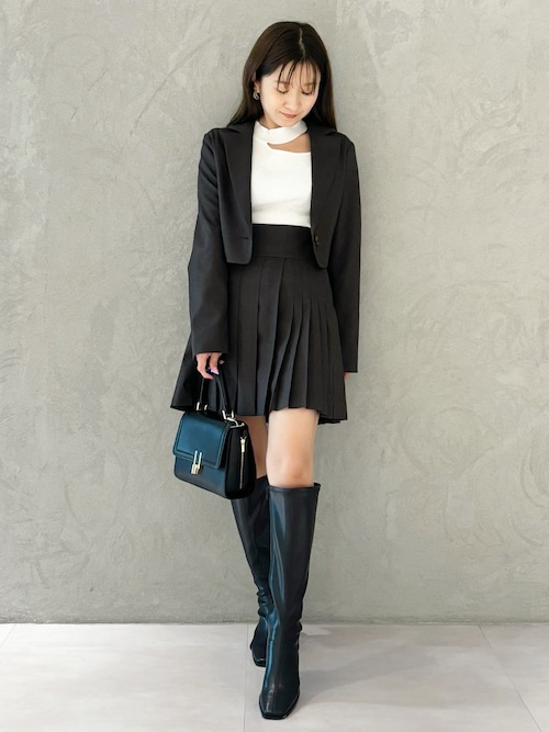 セール】【セットアップ着用可】チェックショートジャケット