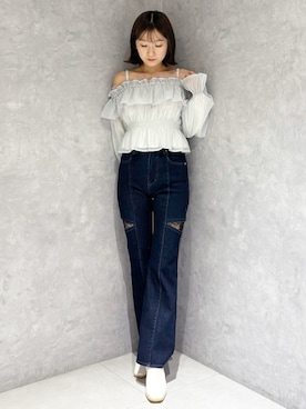 kaho さん（レディース・151cm）の春コーディネート