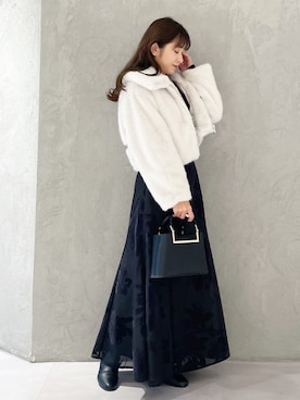 kaho さん（レディース・151cm）の冬コーディネート