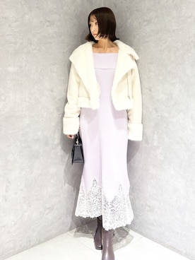 kaho さん（骨格ナチュラル・レディース・151cm）の秋コーディネート