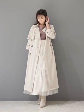 kaho さん（レディース・151cm）の冬コーディネート