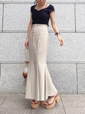 kaho さん（レディース・151cm）の夏コーディネート
