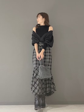 kaho さん（レディース・151cm）の冬コーディネート