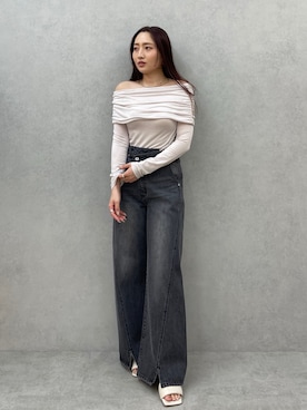 MISAKI KUBOさん(レディース・157cm)の春コーディネート