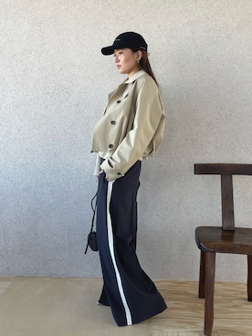 MISAKI KUBOさん（レディース・157cm）の春コーディネート