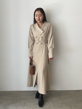 MISAKI KUBOさん（レディース・157cm）の秋コーディネート