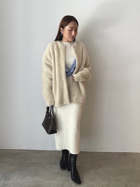 MISAKI KUBOさん（レディース・157cm）の秋コーディネート