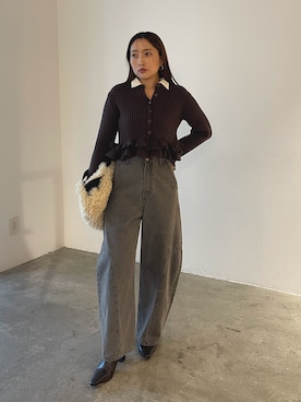 MISAKI KUBOさん(レディース・157cm)の秋コーディネート