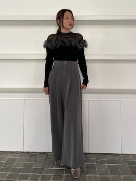 MISAKI KUBOさん(レディース・157cm)の秋コーディネート