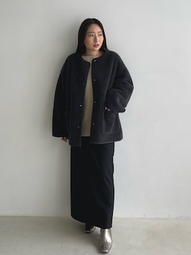 MISAKI KUBOさん（レディース・157cm）の秋コーディネート