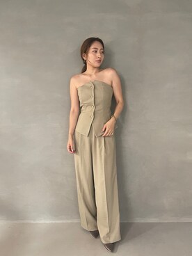 MISAKI KUBOさん(レディース・157cm)の夏コーディネート