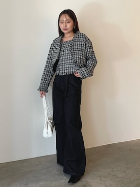 MISAKI KUBOさん（レディース・157cm）の秋コーディネート