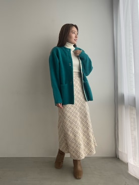 MISAKI KUBOさん（レディース・157cm）の夏コーディネート