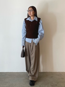 MISAKI KUBOさん（レディース・157cm）の夏コーディネート