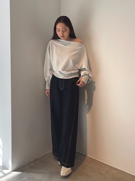 MISAKI KUBOさん（レディース・157cm）の冬コーディネート