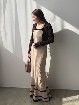 MISAKI KUBOさん（レディース・157cm）の春コーディネート