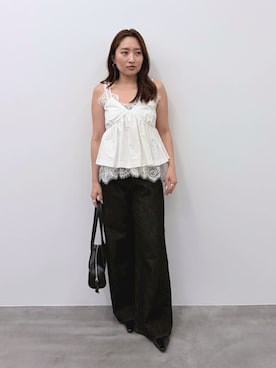 MISAKI KUBOさん(レディース・157cm)の夏コーディネート