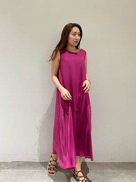 MISAKI KUBOさん（レディース・157cm）の夏コーディネート