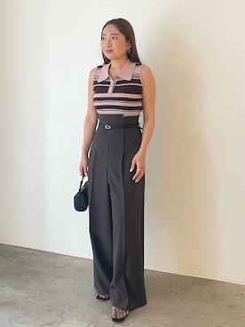 MISAKI KUBOさん(レディース・157cm)の春コーディネート