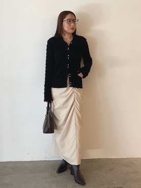 MISAKI KUBOさん(レディース・157cm)の秋コーディネート