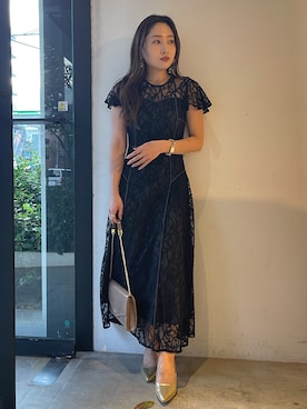 MISAKI KUBOさん（レディース・157cm）の冬コーディネート