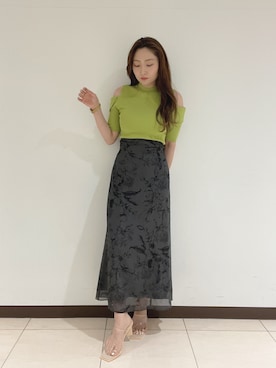 MISAKI KUBOさん（レディース・157cm）の春コーディネート