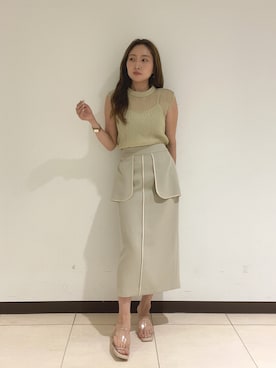 MISAKI KUBOさん(レディース・157cm)の夏コーディネート