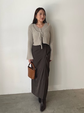 MISAKI KUBOさん（レディース・157cm）の秋コーディネート