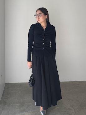 MISAKI KUBOさん（レディース・157cm）の冬コーディネート