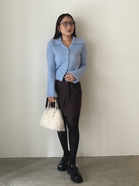 MISAKI KUBOさん（レディース・157cm）の秋コーディネート