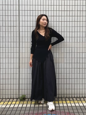 MISAKI KUBOさん（レディース・157cm）の冬コーディネート