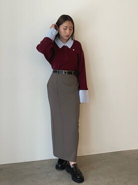 MISAKI KUBOさん（レディース・157cm）の夏コーディネート