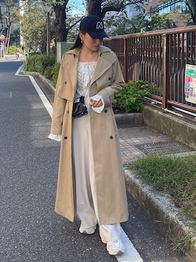 MISAKI KUBOさん（レディース・157cm）の冬コーディネート