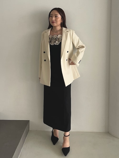 LADYコサージュキャミワンピース LAGUNAMOON ラグナムーン LAGUNAMOON ドレス LADYコサージュキャミワンピース : ZOZOTOWN