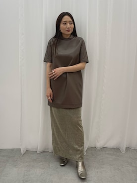 MISAKI KUBOさん（レディース・157cm）の秋コーディネート