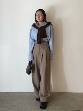 MISAKI KUBOさん（レディース・157cm）の夏コーディネート