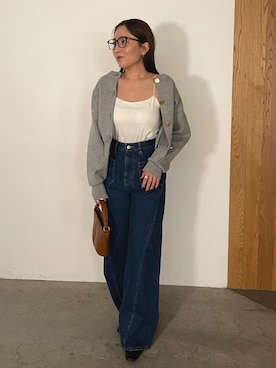 MISAKI KUBOさん（レディース・157cm）の冬コーディネート