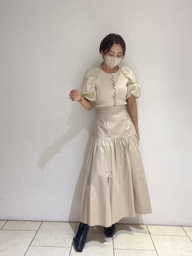 MISAKI KUBOさん(レディース・157cm)の秋コーディネート