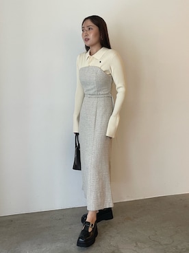 MISAKI KUBOさん（レディース・157cm）の夏コーディネート