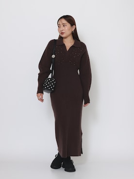 MISAKI KUBOさん（レディース・157cm）の秋コーディネート