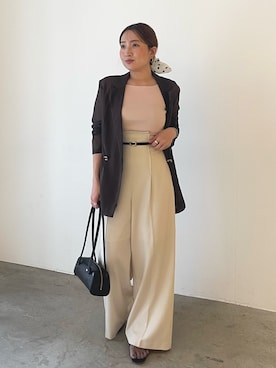 MISAKI KUBOさん(レディース・157cm)の春コーディネート