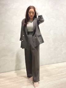 LAGUNAMOON バイカラーパイピングパンツ バイカラーパイピングパンツ｜ラグナムーン（LAGUNAMOON