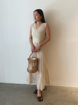 MISAKI KUBOさん(レディース・157cm)の夏コーディネート