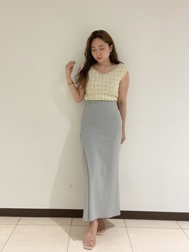 MISAKI KUBOさん（レディース・157cm）の春コーディネート