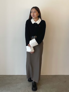 MISAKI KUBOさん（レディース・157cm）の夏コーディネート