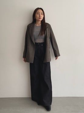 MISAKI KUBOさん（レディース・157cm）の夏コーディネート