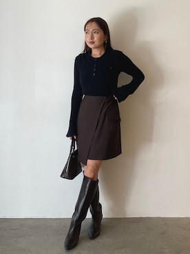 MISAKI KUBOさん（レディース・157cm）の夏コーディネート