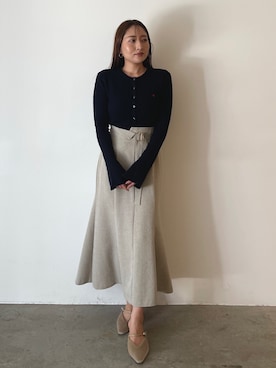 MISAKI KUBOさん（レディース・157cm）の秋コーディネート